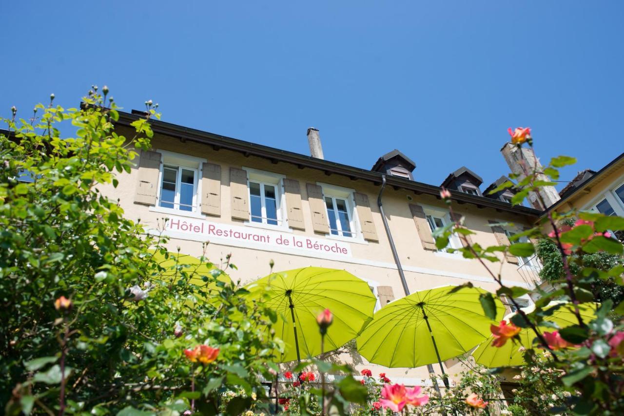 Hotel De La Beroche Saint-Aubin-Sauges Luaran gambar
