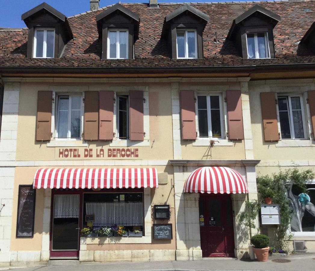 Hotel De La Beroche Saint-Aubin-Sauges Luaran gambar